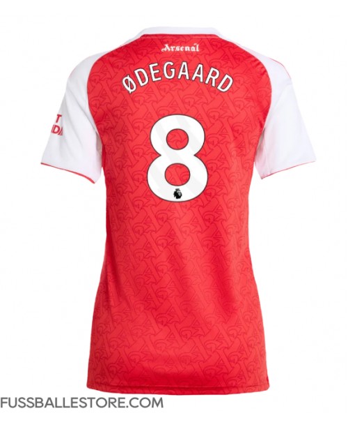 Günstige Arsenal Martin Odegaard #8 Heimtrikot Damen 2025-26 Kurzarm Günstige Arsenal Martin Odegaard #8 Heimtrikot Damen 2025-26 Kurzarm